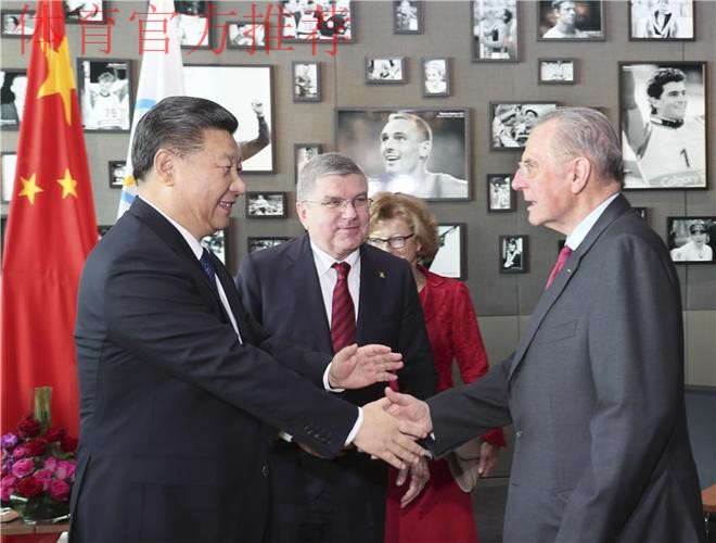 习近平会见国际奥委会主席考文垂和终身名誉主席巴赫